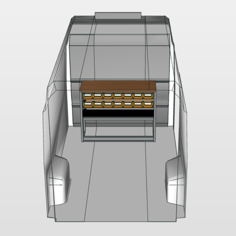 Werkbankmodule met multiboxen