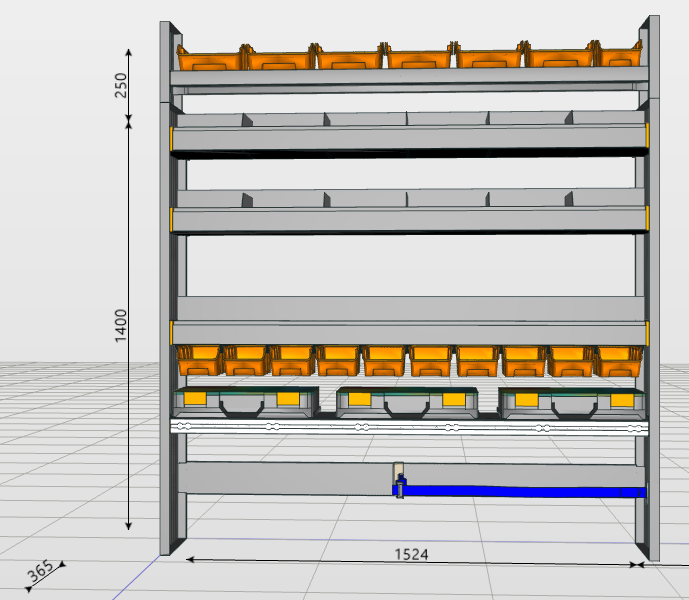 ACTIE: Module met Multi Frame en Storage Plus 980 JD | (restpartij)