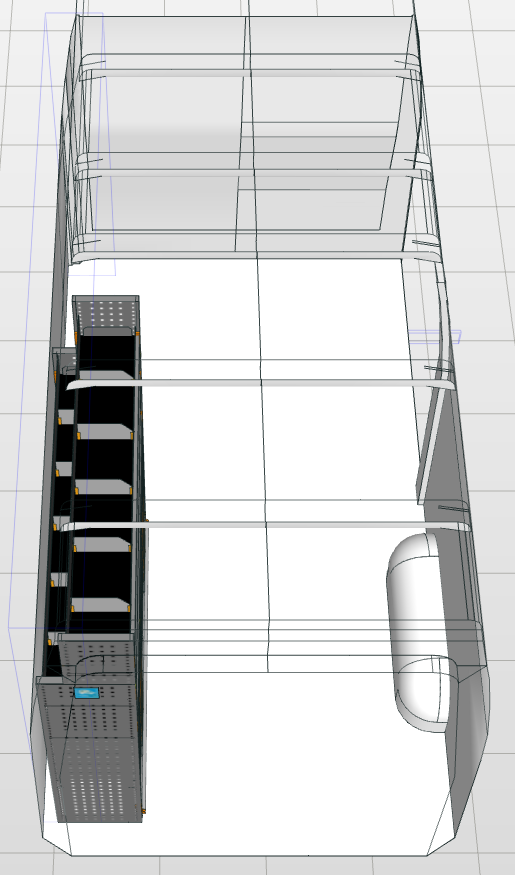 ACTIE: Module met Storage Top 1002 JD - linkerzijde | (restpartij)
