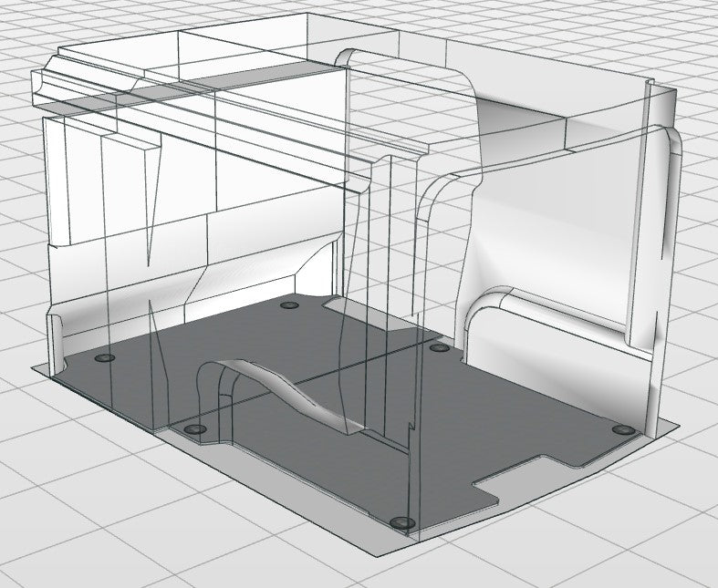 ACTIE: Vloer 9mm | Expert/Jumpy/Proace/Vivaro L1H1 2016 - heden | (restpartij)