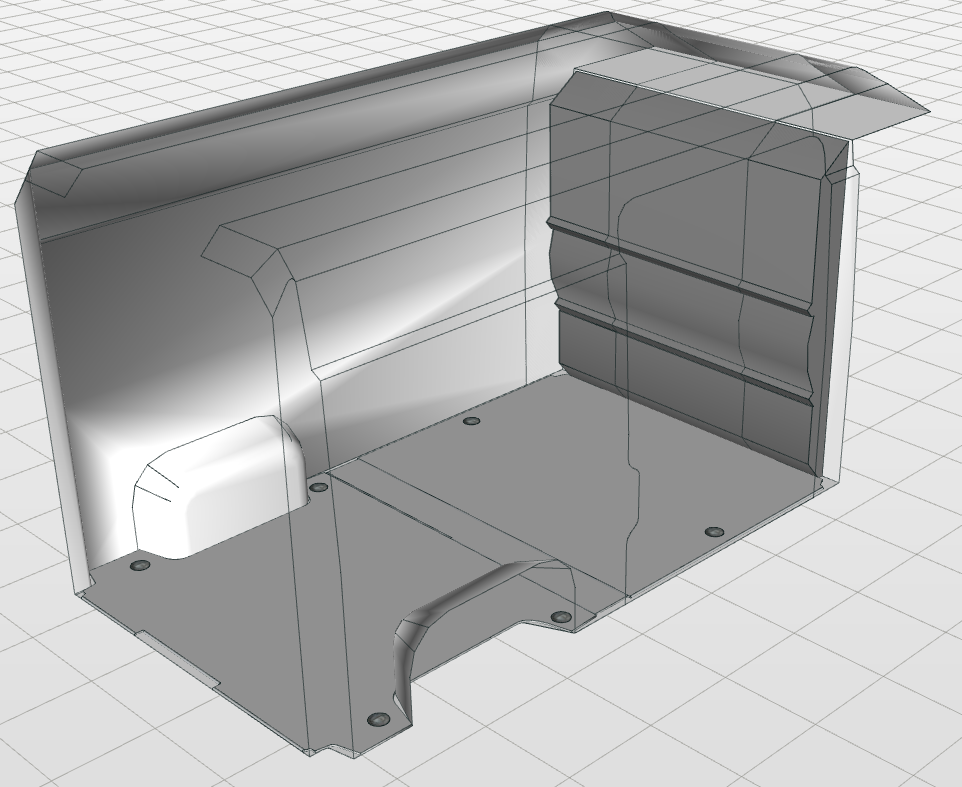 Vloer Movano/Jumper/Boxer/Ducato/Proace Max | L2H2 (Restpartij)