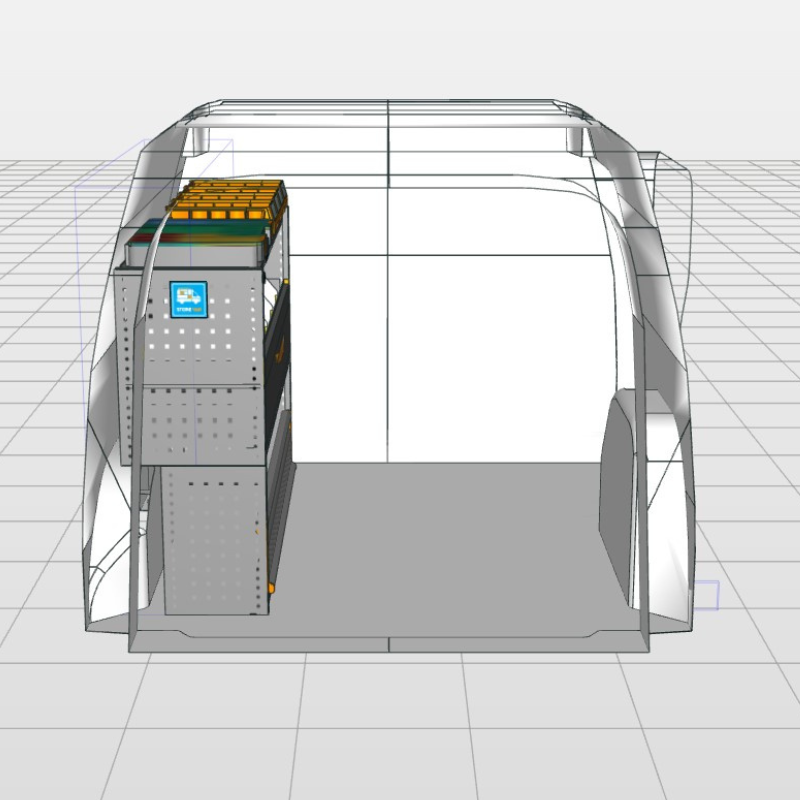 Module Toyota ProAce City | L1 - Uitgebreid - Links achteraanzicht.