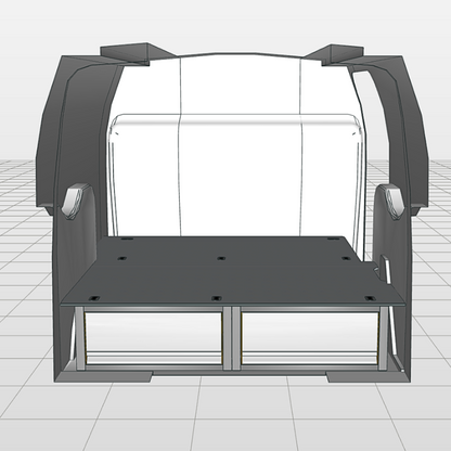 Vloerlade-module compleet small
