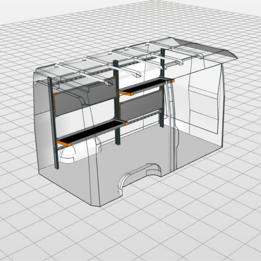 Postpakketrek Mercedes Benz Sprinter | Links