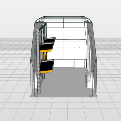 Postpakketrek Volkswagen Crafter | H3 links