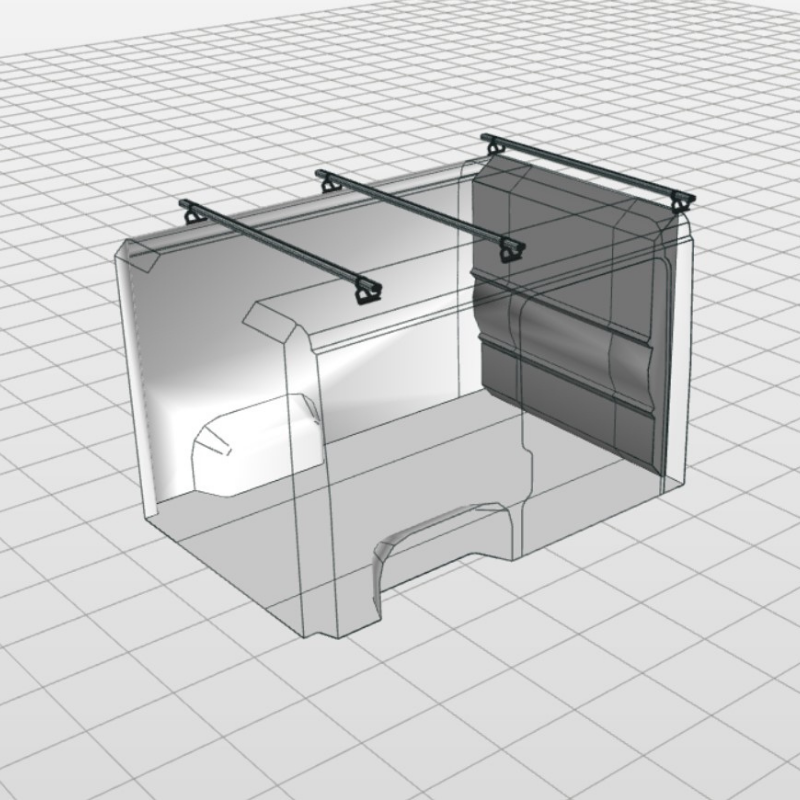 StoreVan Roofbar Toyota ProAce Max | H1&H2