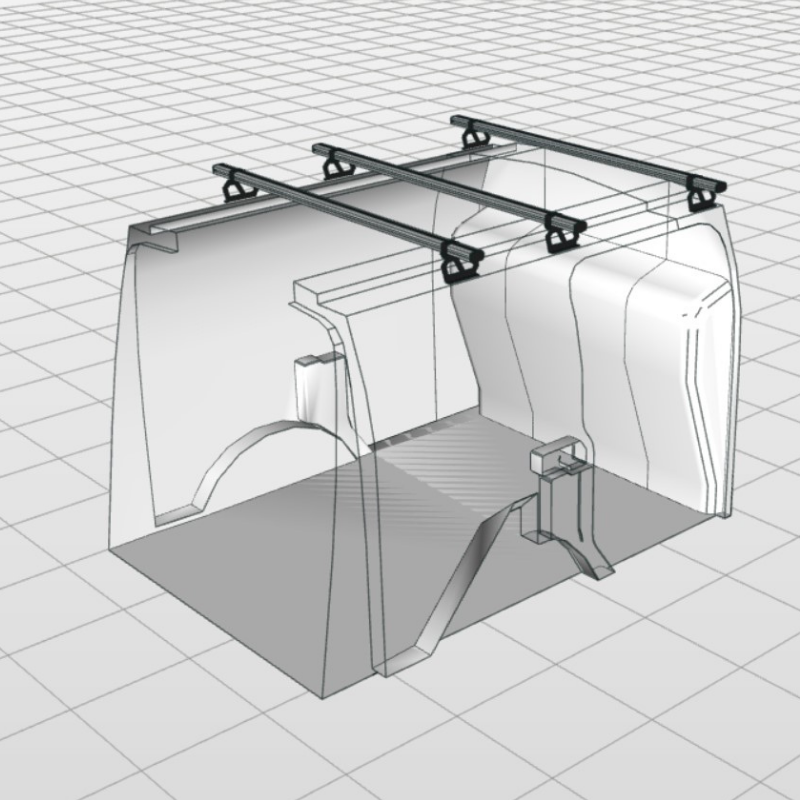 StoreVan Roofbar Ford Connect | H1