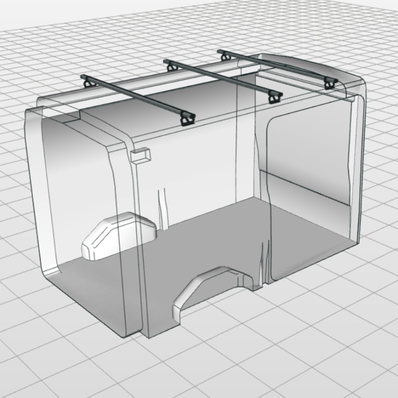 StoreVan Roofbar Ford Transit | H2&H3