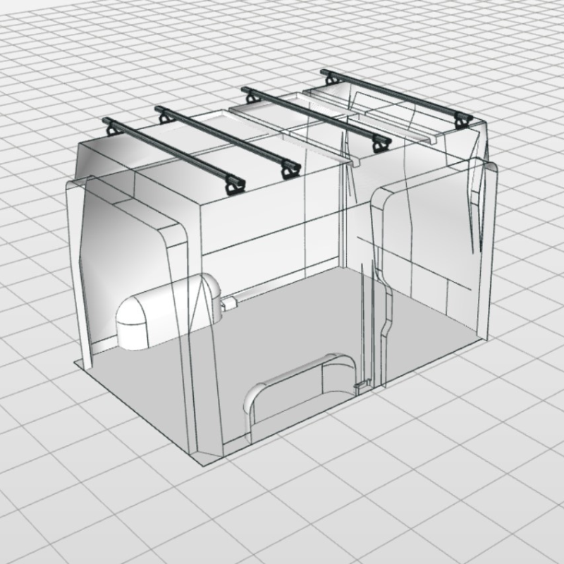 StoreVan Roofbar Mercedes Benz Sprinter | H1&H2