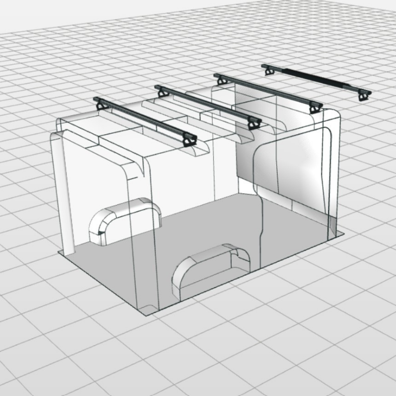 StoreVan Roofbar Nissan NV300 Primastar