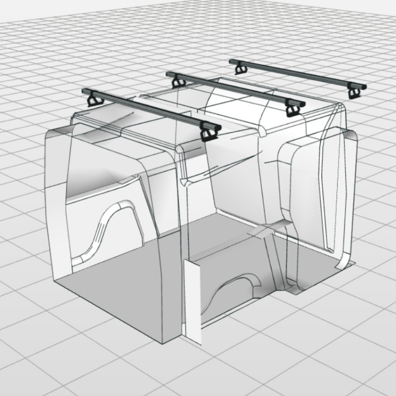 StoreVan Roofbar Peugeot Partner | H1