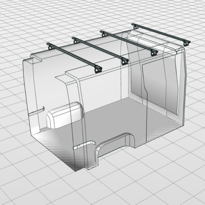 StoreVan Roofbar Renault Master | H1&H2