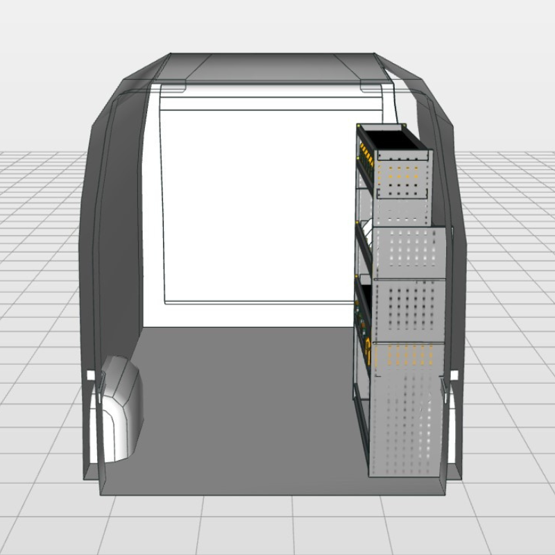 Module Mercedes Benz Sprinter | L1 - Koffers - Rechts