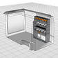 Module Mercedes Benz Sprinter | L1 - Lades - Rechts schuinaanzicht.