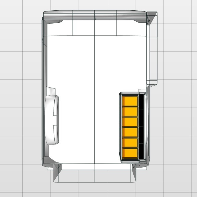 Module Renault Trafic | L1 - Koffers - Rechts