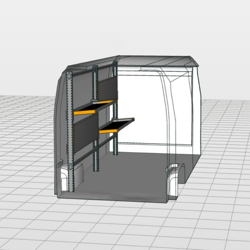 Postpakketrek Renault Master | H2 links