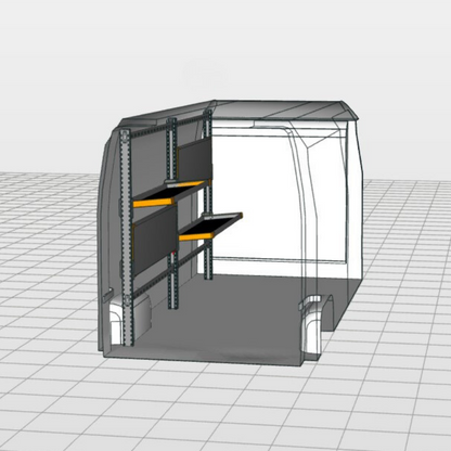 Postpakketrek Renault Master | H2 links