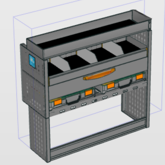 Module Renault Kangoo | L1H1 - Uitgebreid - Links