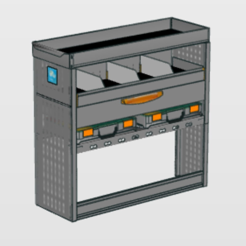 Module Ford Transit Courier | L1H1 - Uitgebreid - Links