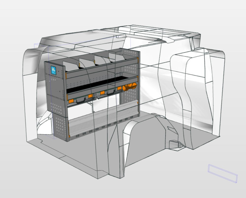 Module Citroën Berlingo | L1 | Koffers | Links