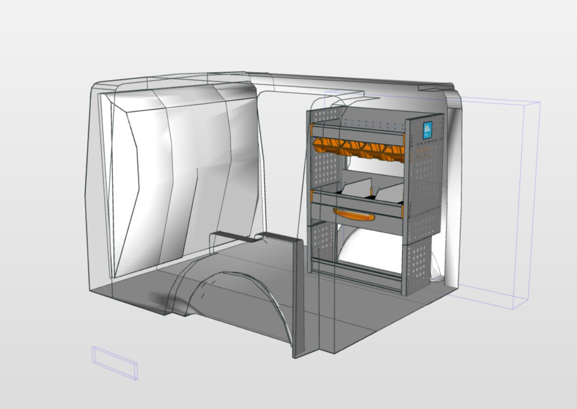 Module Nissan NV250 | L1 - Lades - Rechts