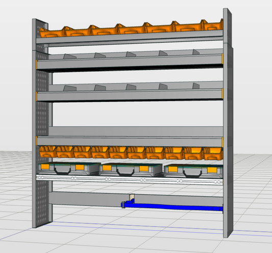 ACTIE: Module met Multi Frame en Storage Plus 980 JD | (restpartij)