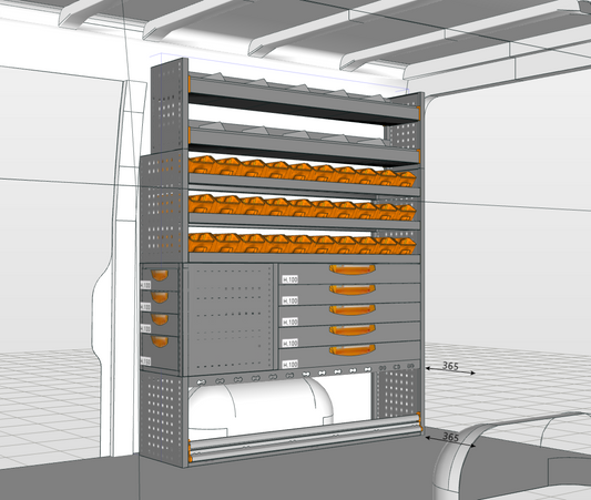 ACTIE: Module met Storage Plus 999 JD - rechterzijde  | (restpartij)