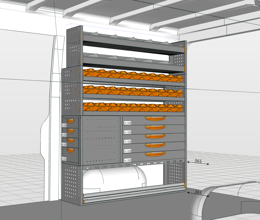 ACTIE: Module met Storage Plus 999 JD - rechterzijde | (restpartij)