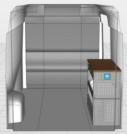 Werkbankmodule met koffers