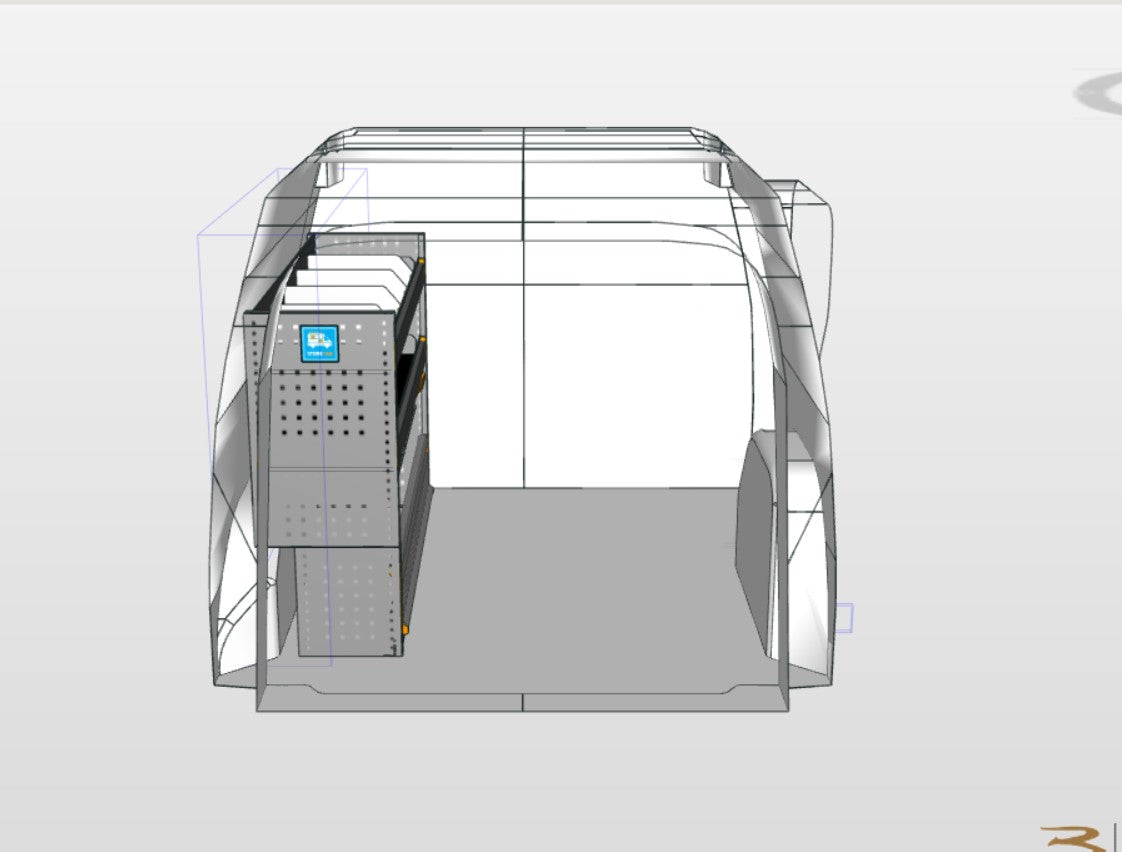 Module Nissan NV250 | L1 - Koffers - Links
