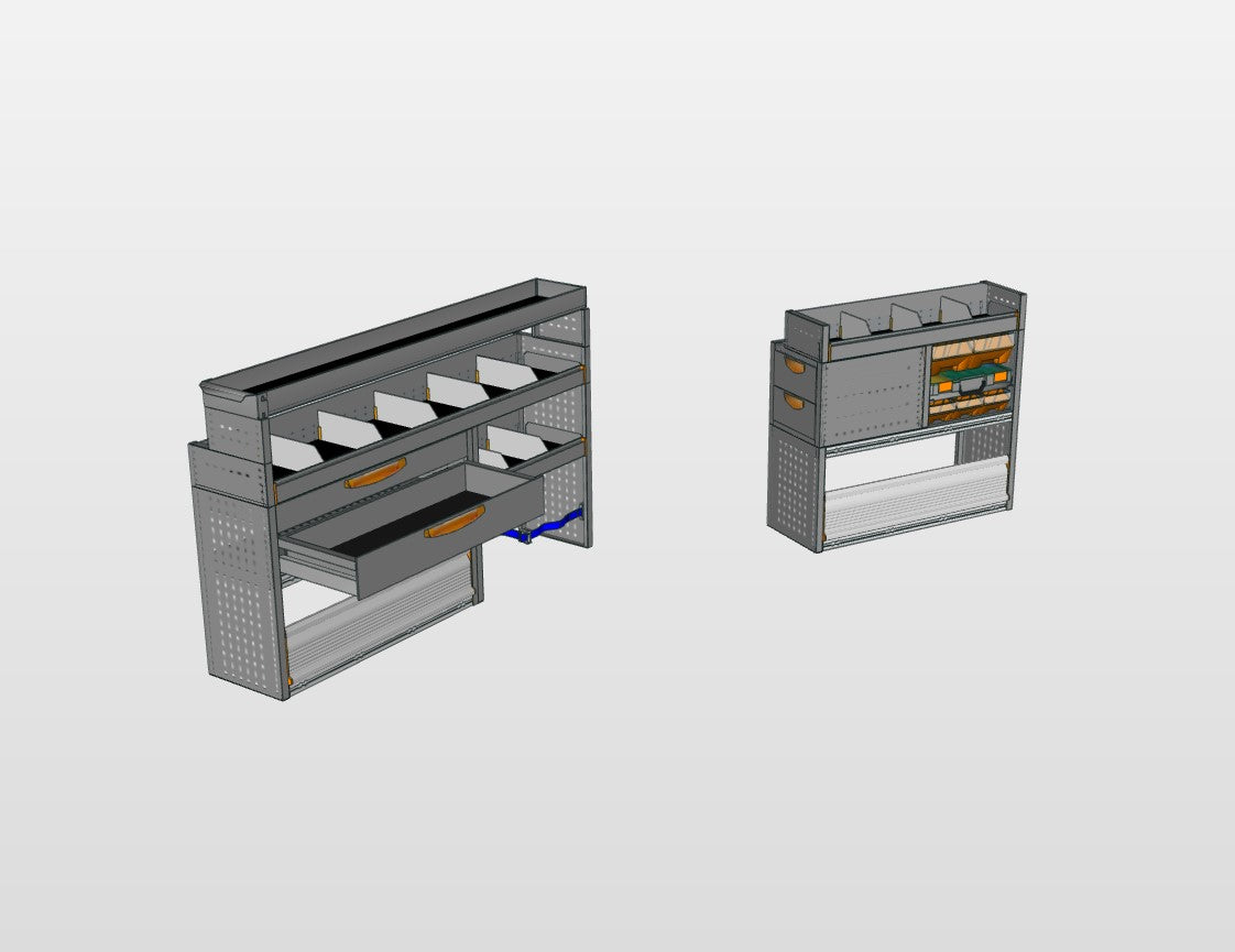 Bedrijfswageninrichting Medium