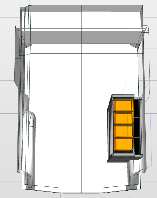 Module Opel Vivaro | L1 - Lades - Rechts