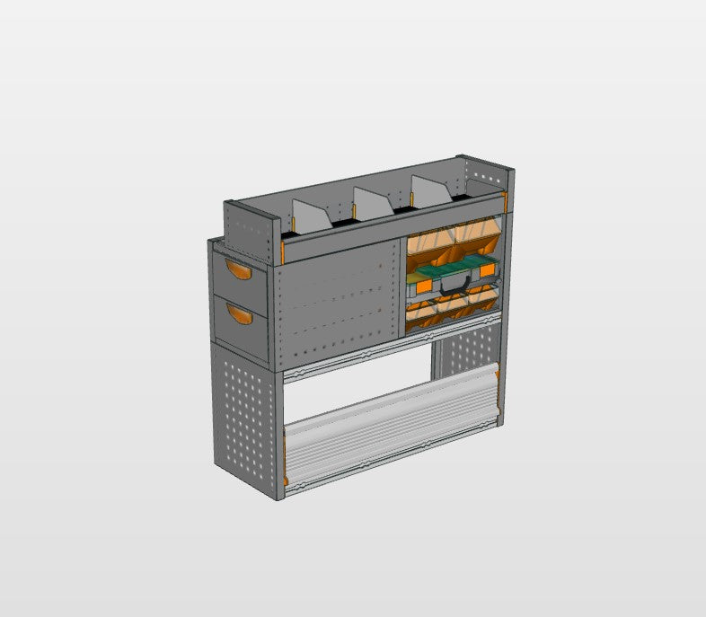 Bedrijfswageninrichting Medium