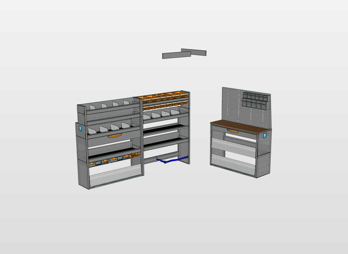 Bedrijfswageninrichting Large