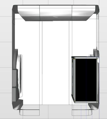 Module Ford Connect | L1 - Koffers - Rechts