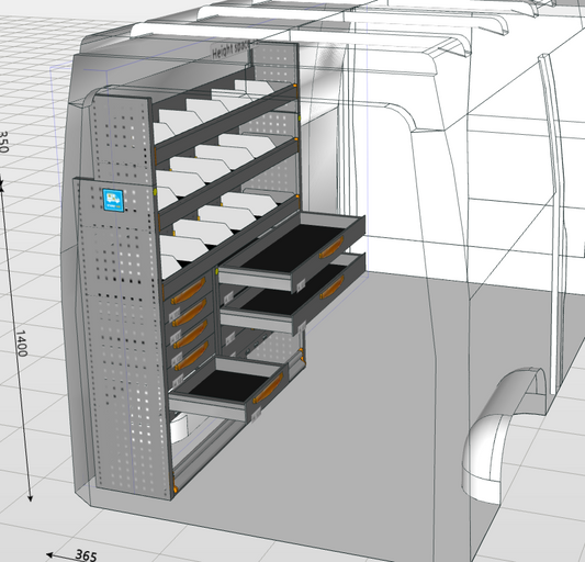 ACTIE: Module met Storage Top 1002 JD - linkerzijde  | (restpartij)