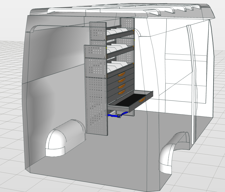 ACTIE: Module met Storage Plus 1004 JD - linkerzijde | (restpartij)