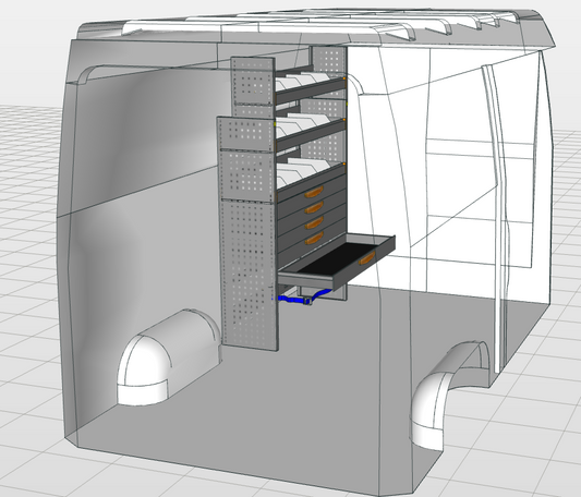 ACTIE: Module met Storage Plus 1004 JD - linkerzijde | (restpartij)