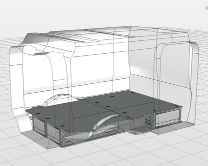 NIEUW: Vloerlade-module compleet - Kia PV5