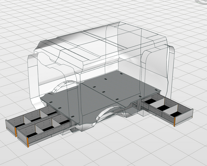 NIEUW: Vloerlade-module compleet - Kia PV5