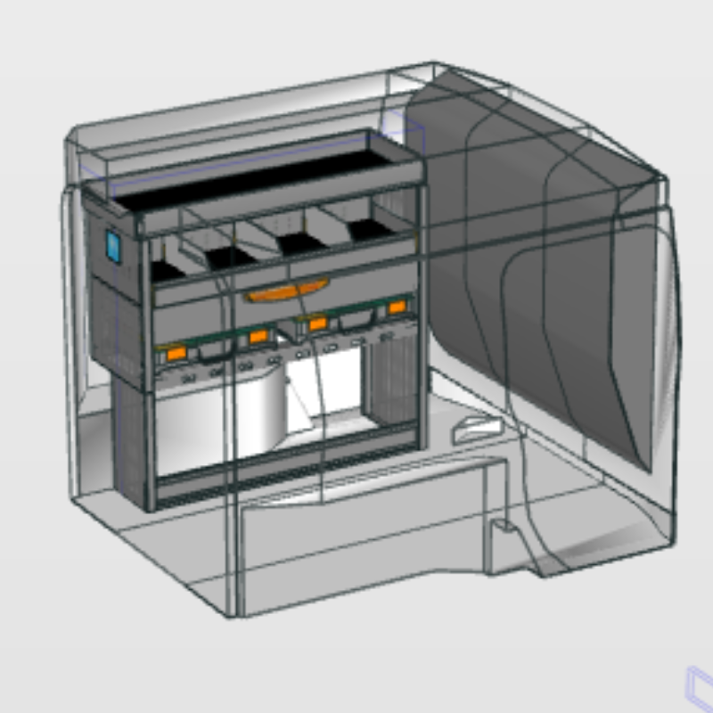 Module Ford Transit Courier | L1H1 - Basis - Links