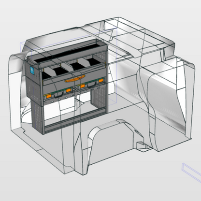 Module Renault Kangoo | L1H1 - Uitgebreid - Links