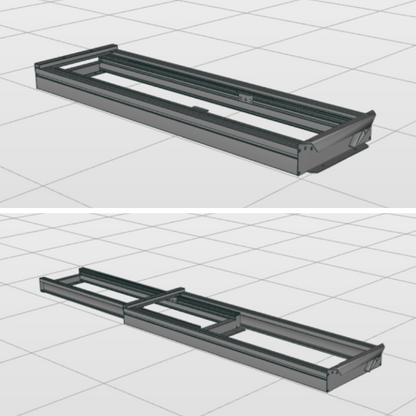 Uittrekbaar Frame Middel (1.225x365mm)