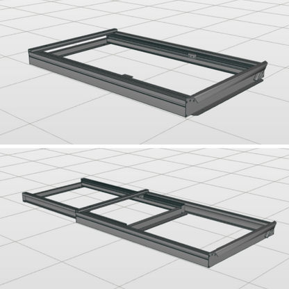 Uittrekbaar Frame Middel (1.225x730mm)