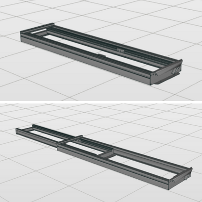 Uittrekbaar Frame Lang (1.524x365mm)