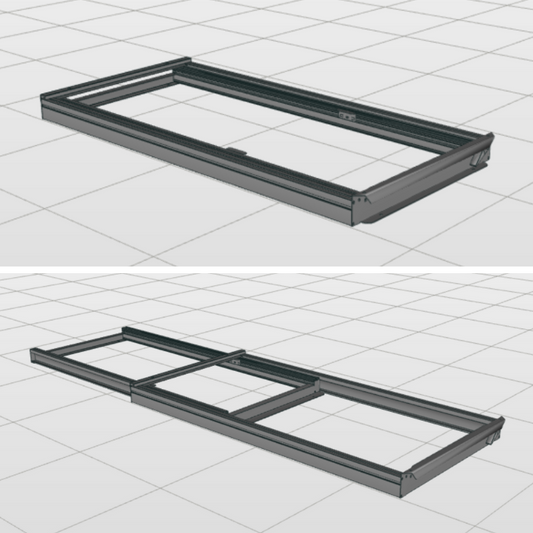 Uittrekbaar Frame Lang (1.524x730mm)