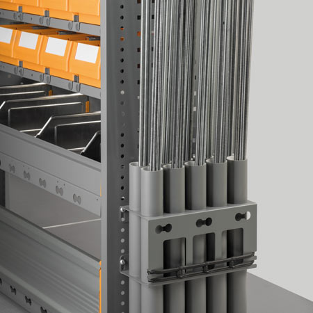 Kokerhouder met 10 kokers